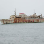 épave ferry avec sa cargaison échoué en 2008..